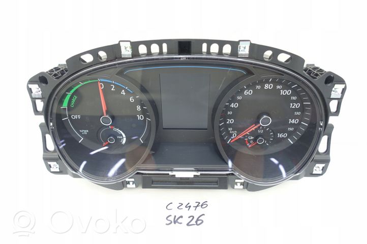 Volkswagen e-Golf Compteur de vitesse tableau de bord 5GE920755D