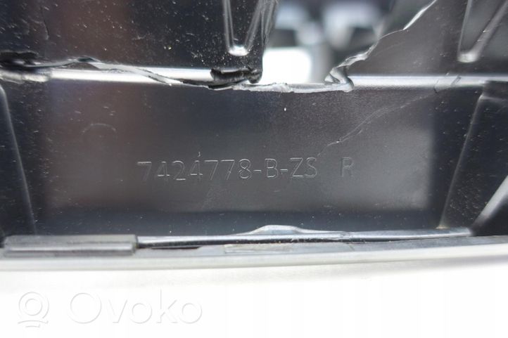 BMW X2 F39 Grille inférieure de pare-chocs avant 7424778 ATRAPA NERKA ZDER