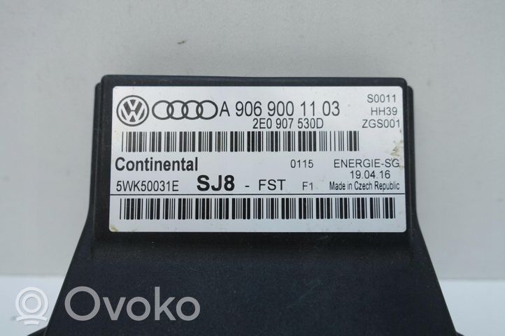 Volkswagen Crafter Modulo di controllo accesso 2E0907530D A9069001103  M