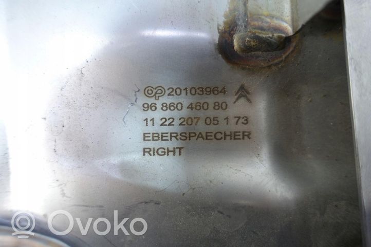 Citroen C5 Tłumik tylny / Końcowy / Wydech 9686046080 KOŃCOWKA WYDEC