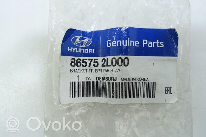 Hyundai i30 Staffa di rinforzo montaggio del paraurti anteriore 86575-2L000 MOCOWANIE WSP