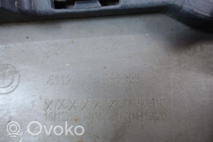 BMW X1 F48 F49 Modanatura della barra di rivestimento del paraurti anteriore DOKŁADKA LISTWA ZDERZAKA 