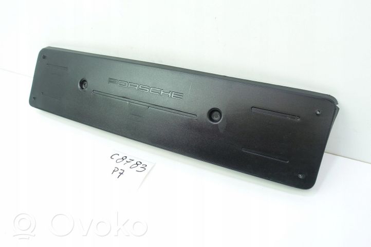 Porsche 911 992 Support de plaque d'immatriculation 992807287H