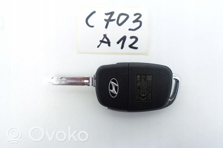 Hyundai i30 Clé / carte de démarrage 