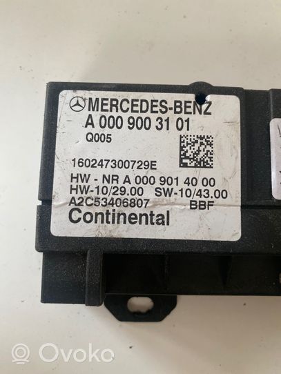 Mercedes-Benz GL X166 Unité de commande / module de pompe à carburant A0009003101