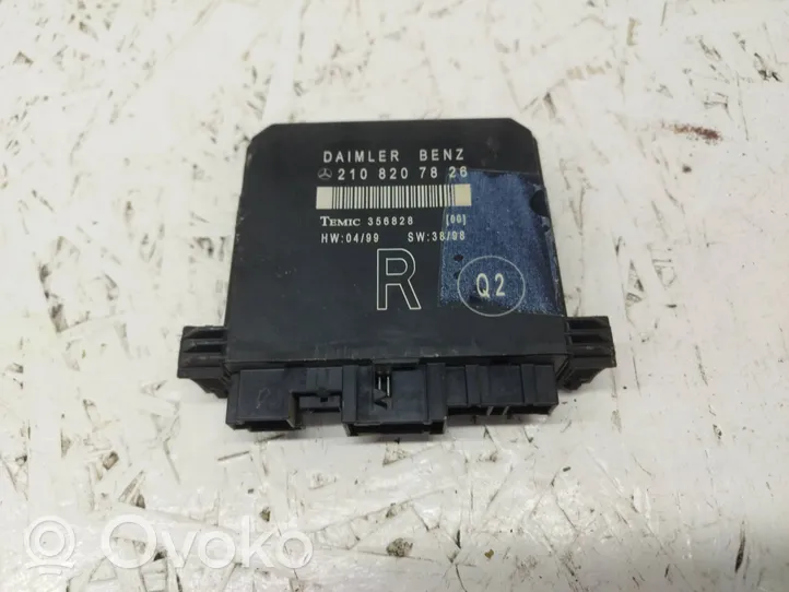 Mercedes-Benz CLK A208 C208 Door control unit/module 2108207826