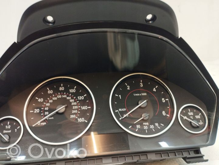 BMW 3 F30 F35 F31 Compteur de vitesse tableau de bord 