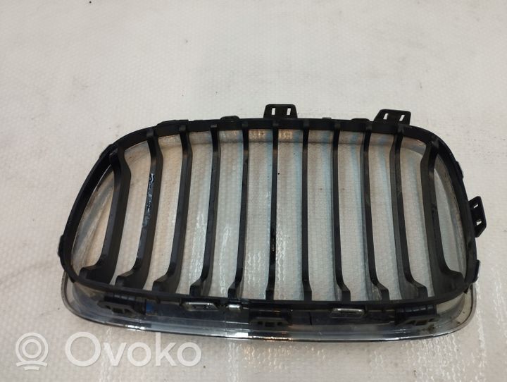 BMW 1 F20 F21 Griglia superiore del radiatore paraurti anteriore 7239022