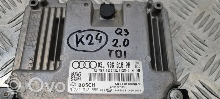 Audi Q3 8U Centralina/modulo motore ECU 03L906018PH