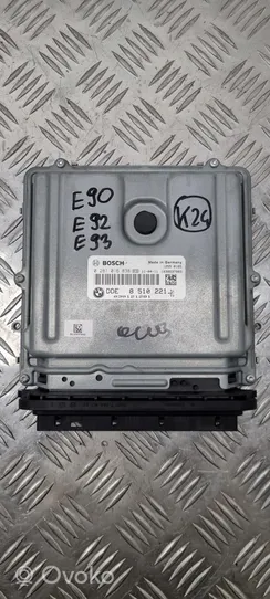 BMW 3 E90 E91 Unité de commande, module ECU de moteur DDE8510221