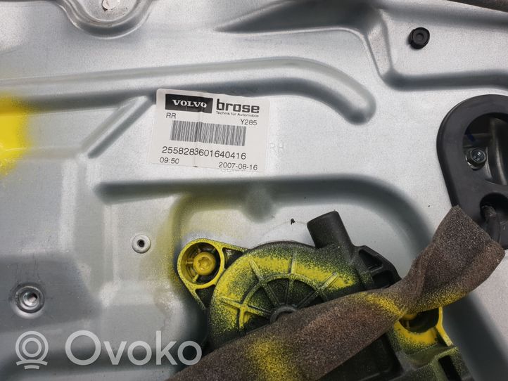 Volvo XC70 Rear door window regulator with motor 983042