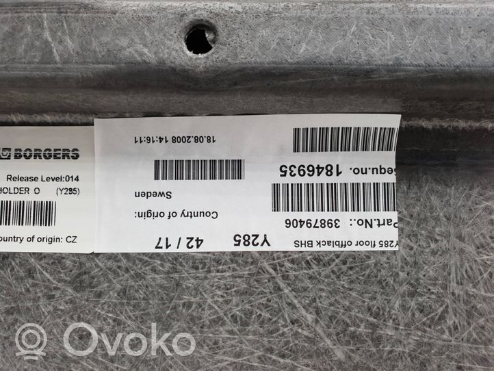 Volvo XC70 Tavaratilan kaukalon tekstiilikansi 80078081