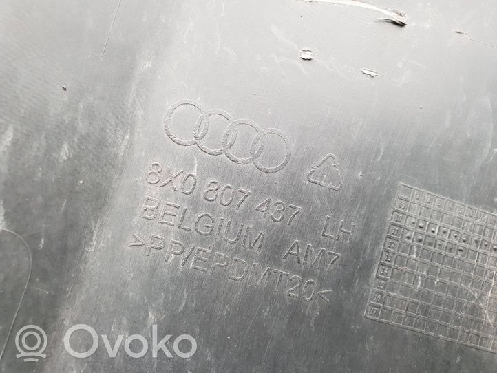 Audi A1 Priekšpusē bampera stūra daļa 8X0807437