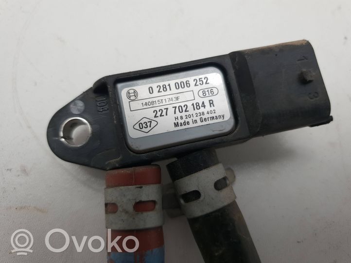 Renault Megane III Pakokaasun paineanturi 227702184R