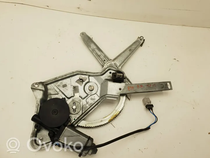 BMW 5 E34 Rear door window regulator with motor 5131944072