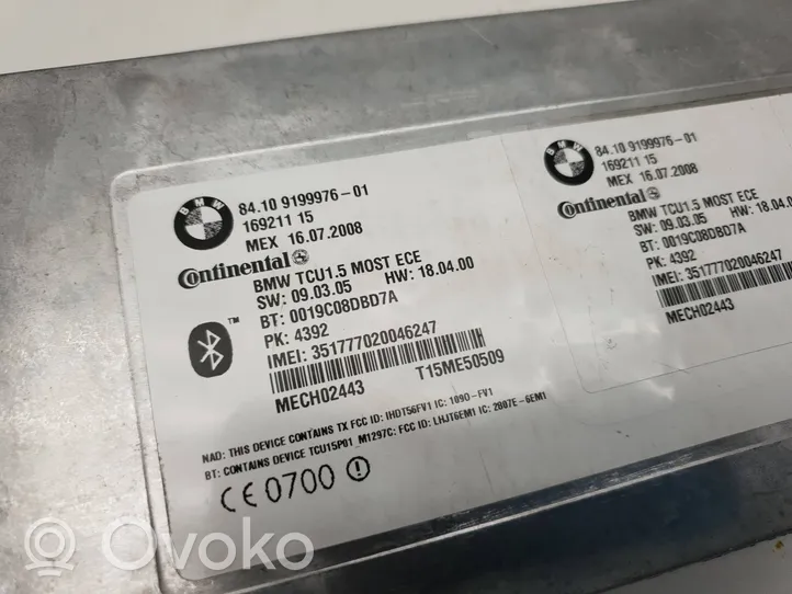 BMW 5 E60 E61 Moduł / Sterownik Bluetooth 9199976