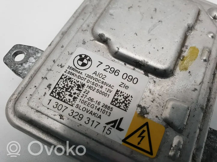 BMW 3 F30 F35 F31 Moduł poziomowanie świateł Xenon 7296090