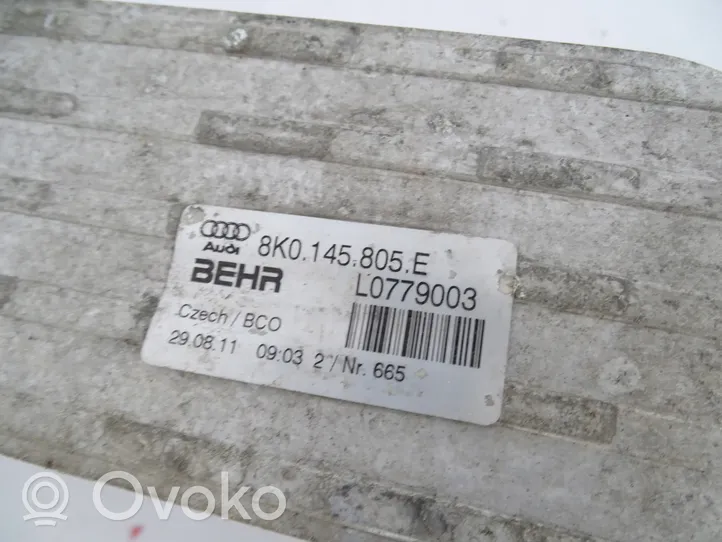 Audi A4 S4 B8 8K Välijäähdyttimen jäähdytin 8K0145805E