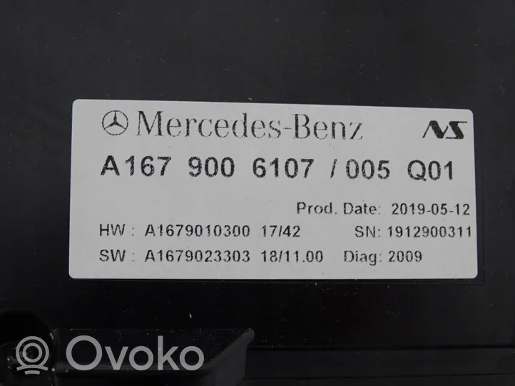 Mercedes-Benz GLE W167 Head Up Display HUD A1679006107