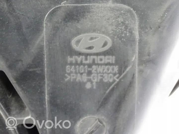 Hyundai Santa Fe Jäähdyttimen kehyksen suojapaneeli 641012WXXX