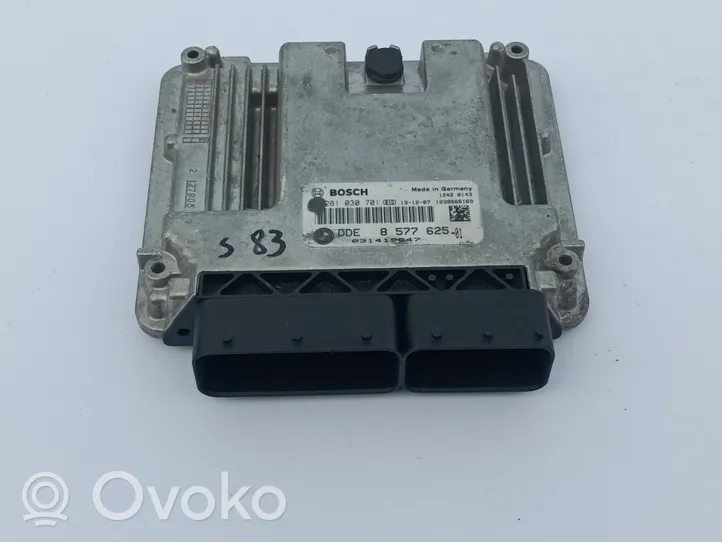 BMW 1 F20 F21 Centralina/modulo motore ECU 031419647