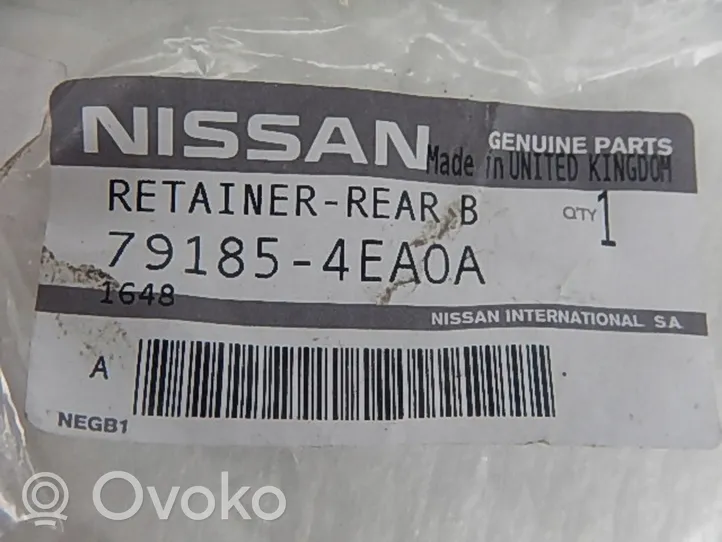 Nissan Qashqai Staffa di rinforzo montaggio del paraurti posteriore 791844EA0A