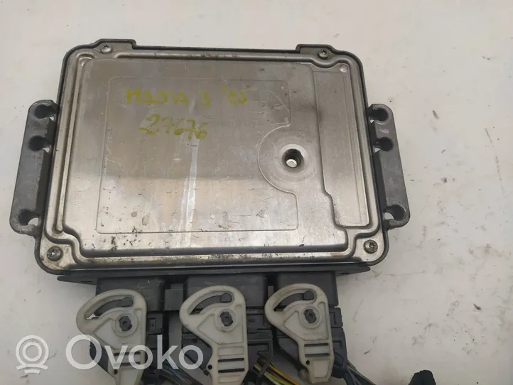 Mazda 3 Sterownik / Moduł ECU 4M6112A650AC