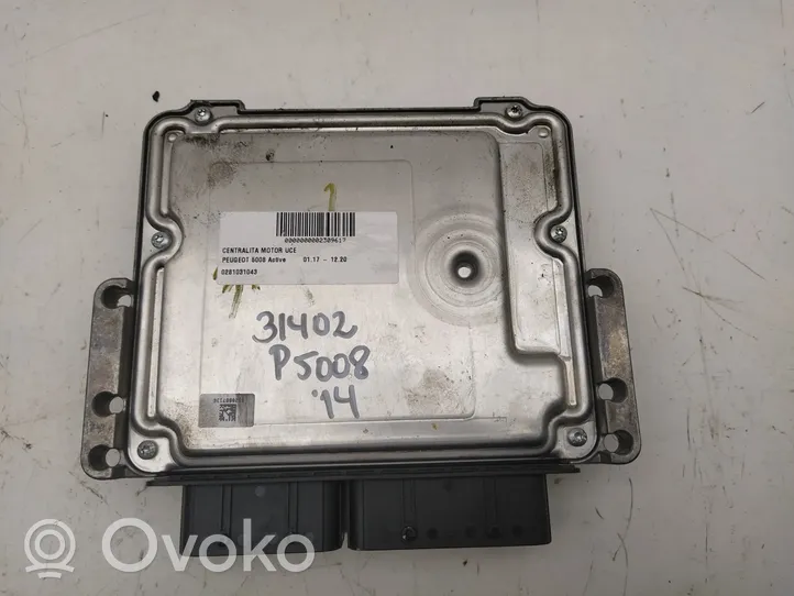 Peugeot 5008 II Sterownik / Moduł ECU 0281031043