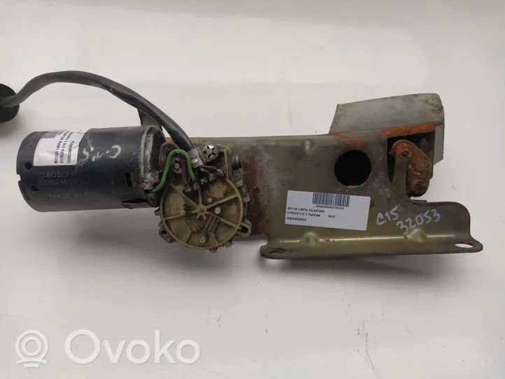 Citroen C15 Mechanizm i silniczek wycieraczek szyby przedniej / czołowej 0390246090CH