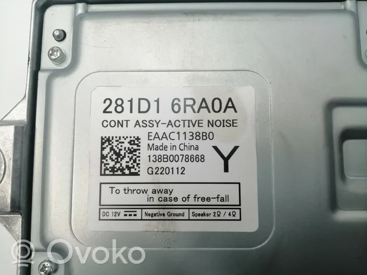 Nissan Qashqai Inne komputery / moduły / sterowniki 281D16RB0A