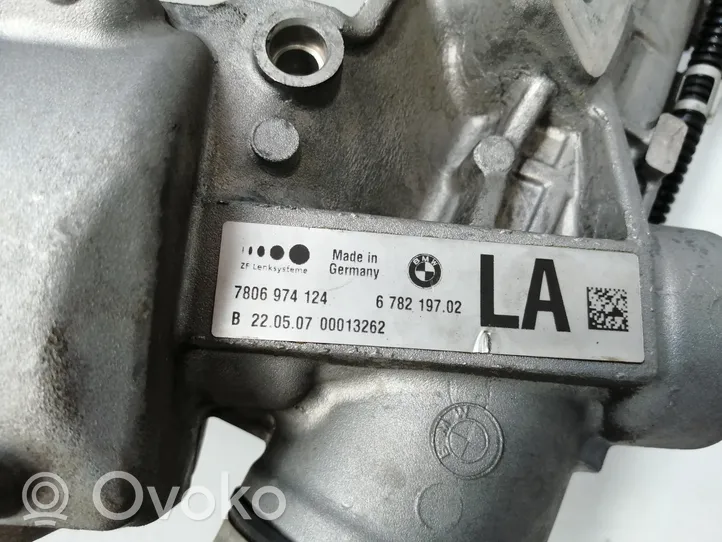 BMW 1 E81 E87 Cremagliera dello sterzo 32106872478