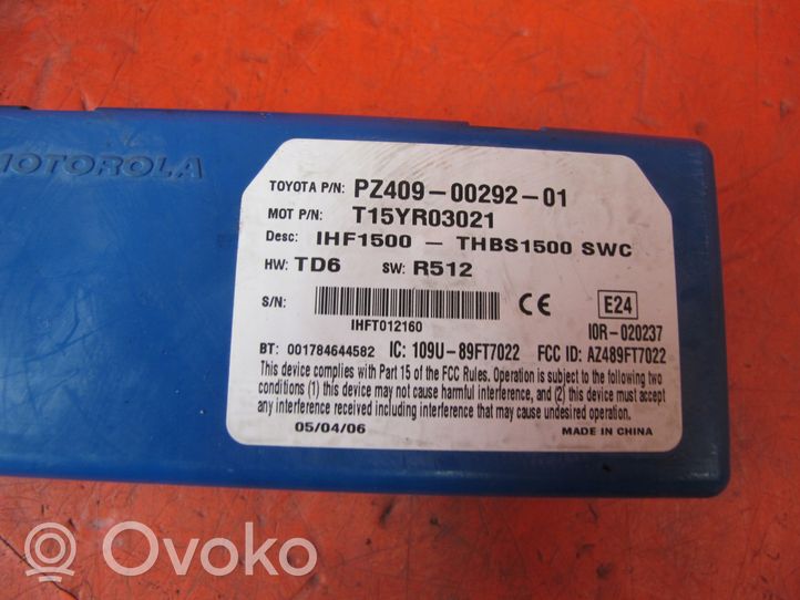 Toyota Corolla Verso E121 Bluetooth modulis PZ4090029201