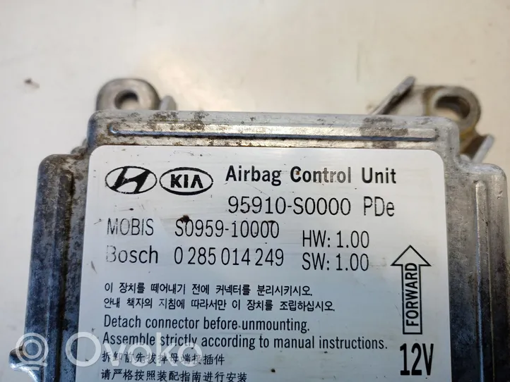 Hyundai i30 Centralina/modulo airbag 95910-S0000