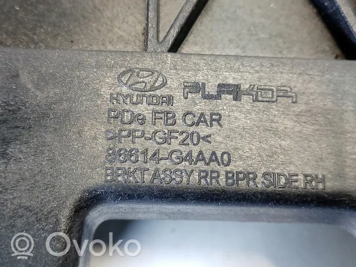 Hyundai i30 Support de pare-chocs arrière 86614-G4AA0