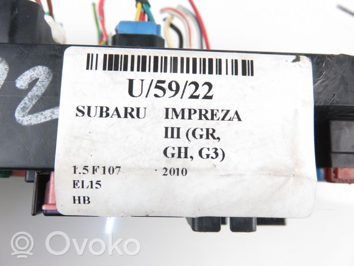 Subaru Impreza III Set scatola dei fusibili MB100200B