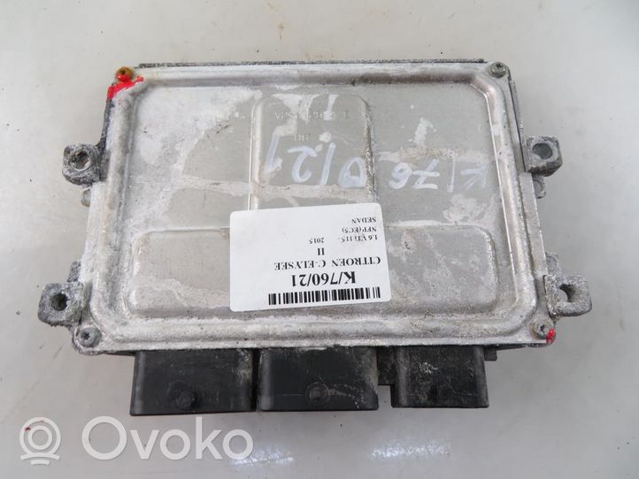 Citroen C-Elysée Calculateur moteur ECU HW9804436280