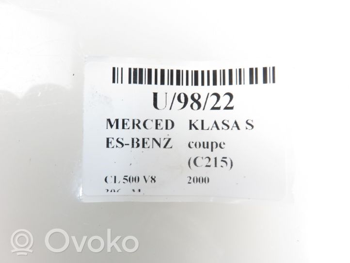 Mercedes-Benz CL C215 Zawór podciśnieniowy 