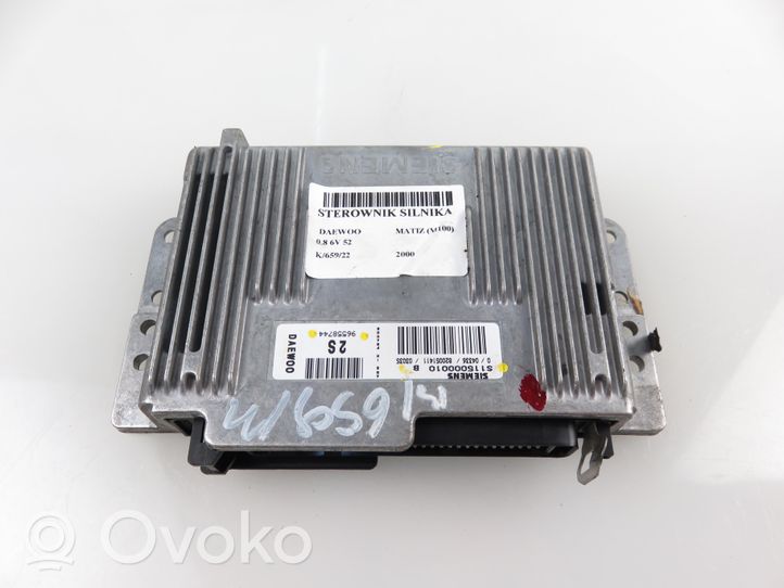 Daewoo Matiz Sterownik / Moduł ECU 96558744