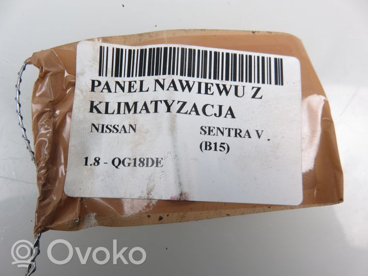 Nissan Sentra B15 Przełącznik / Włącznik nawiewu dmuchawy 