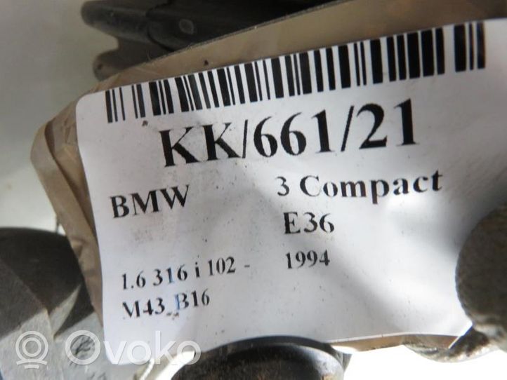 BMW 3 E36 Ilmanoton letku 