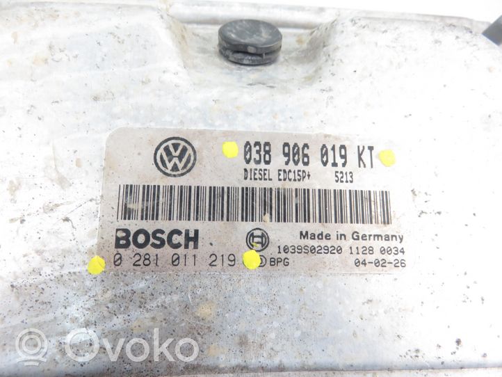 Seat Ibiza III (6L) Sterownik / Moduł ECU 0281011219