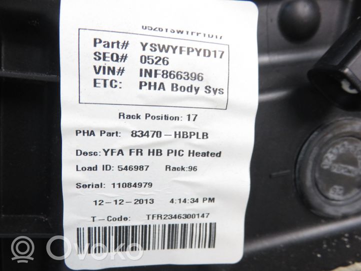 Hyundai Sonata Mécanisme de lève-vitre avec moteur 