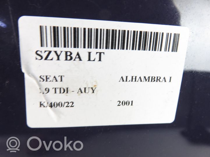 Seat Alhambra (Mk1) Szyba drzwi tylnych 