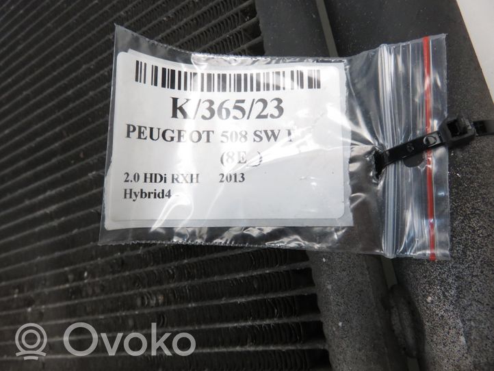 Peugeot 508 Jäähdyttimen lauhdutin (A/C) 