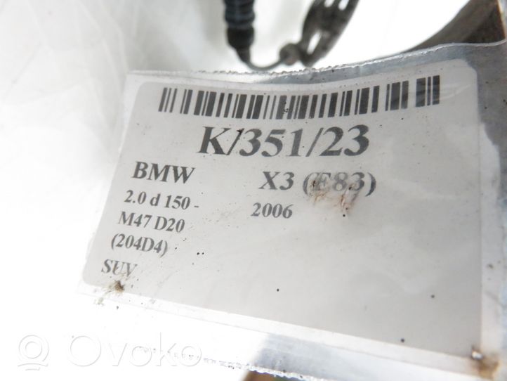 BMW X3 E83 Zwrotnica koła przedniego 
