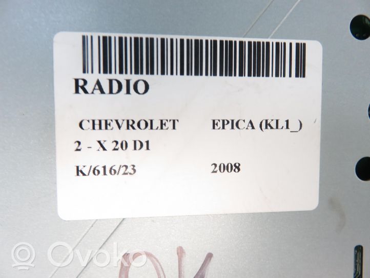 Chevrolet Epica Unité principale radio / CD / DVD / GPS 