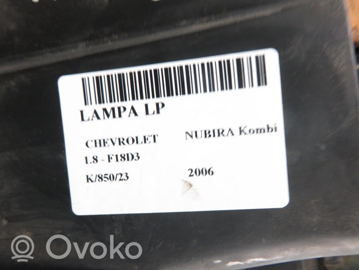 Chevrolet Nubira Etu-/Ajovalo 