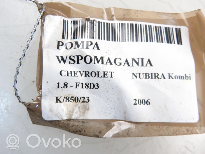 Chevrolet Nubira Pompa wspomagania układu kierowniczego 