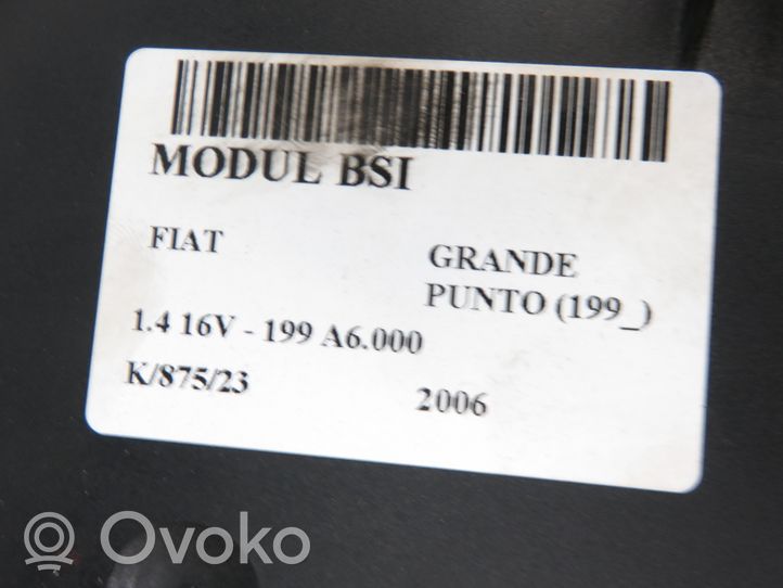 Fiat Punto (199) Module de contrôle carrosserie centrale 28050017