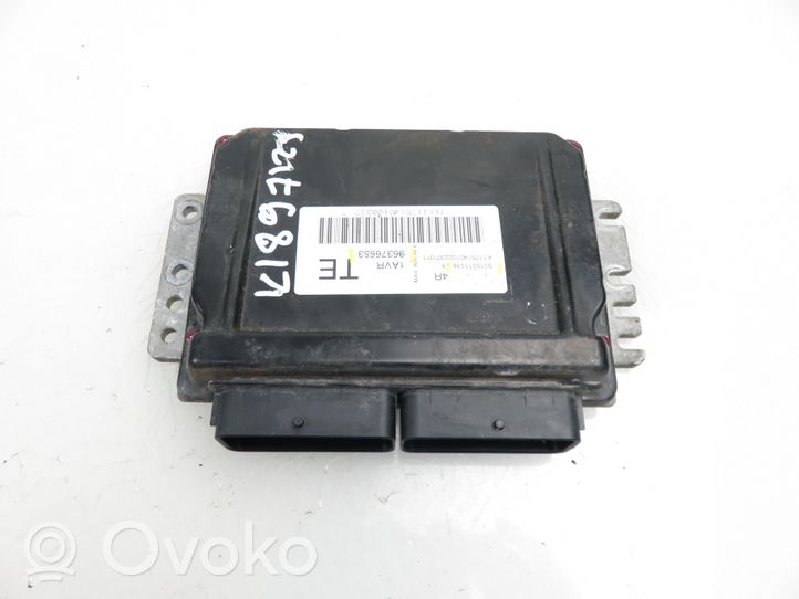 Chevrolet Aveo Блок управления двигателем ECU S010011038